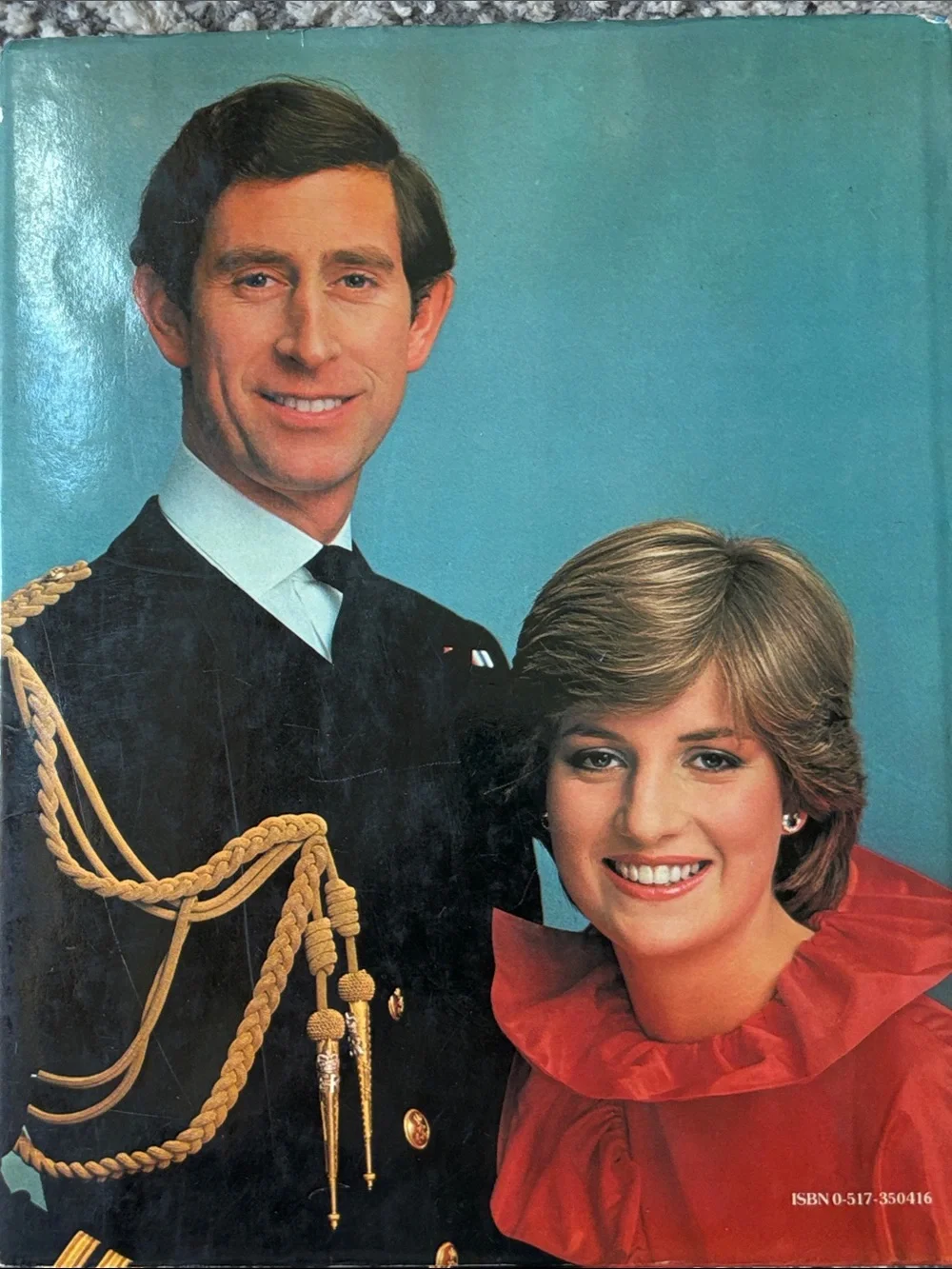 Royal Wedding Commemorative Book - Blue & White